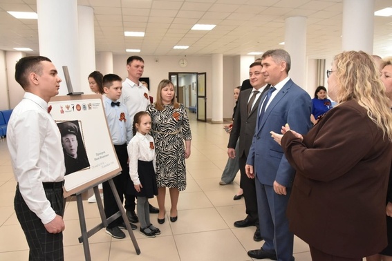 Семья Ухтеровых на республиканском патриотическом слете «Наши семейные книги памяти»