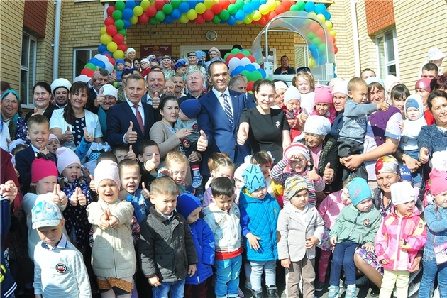Ð ÑÐµÐ»Ðµ Ð£ÑÐ¼Ð°ÐµÐ²Ð¾ ÐÐ¾Ð¼ÑÐ¾Ð¼Ð¾Ð»ÑÑÐºÐ¾Ð³Ð¾ ÑÐ°Ð¹Ð¾Ð½Ð° Ð¾ÑÐºÑÑÐ»ÑÑ Ð½Ð¾Ð²ÑÐ¹ Ð´ÐµÑÑÐºÐ¸Ð¹ ÑÐ°Ð´ Ð½Ð° 110 Ð¼ÐµÑÑ